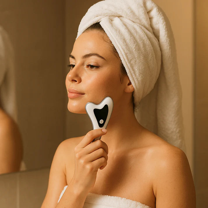Elektryczny Masażer Gua Sha do Twarzy